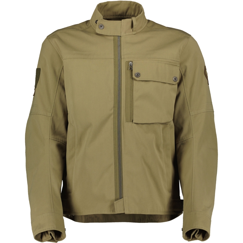Μπουφάν μοτοσικλέτας SCOTT JACKET VINTAGE COVERT πράσινο