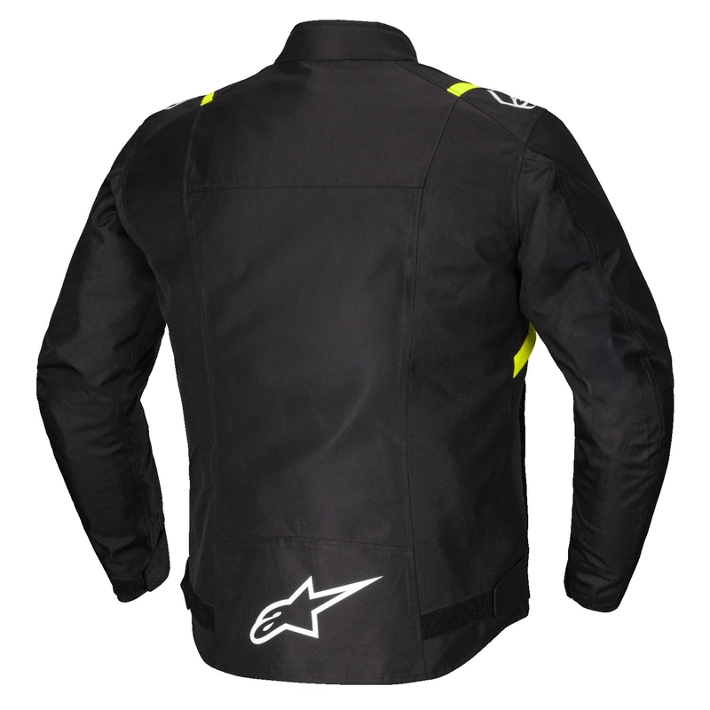 Alpinestars T-SPS 2 Αδιάβροχο μπουφάν μοτοσικλέτας σε μαύρο, λευκό και κίτρινο χρώμα