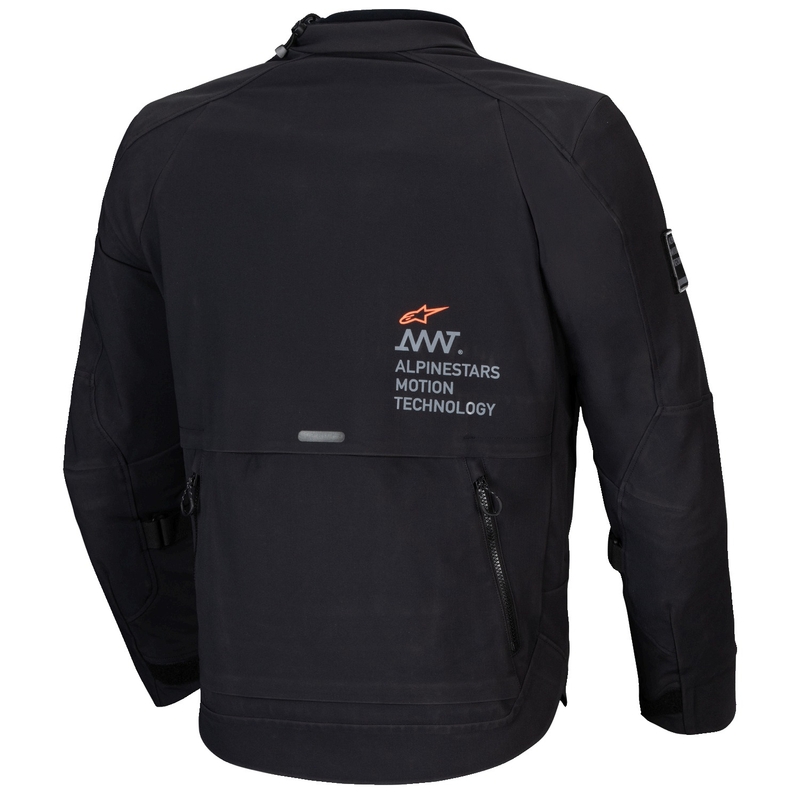 Alpinestars AMT-8 Stretch Drystar XF Μπουφάν μοτοσικλέτας Μαύρο