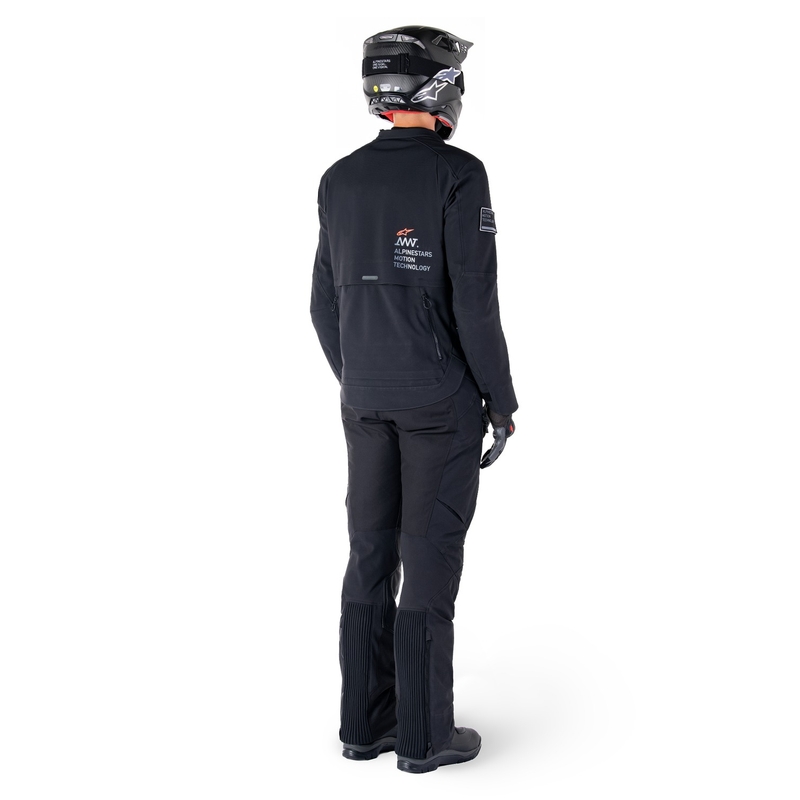Alpinestars AMT-8 Stretch Drystar XF Μπουφάν μοτοσικλέτας Μαύρο
