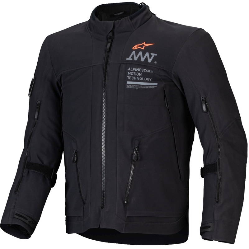 Alpinestars AMT-8 Stretch Drystar XF Μπουφάν μοτοσικλέτας Μαύρο