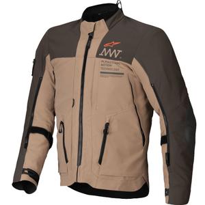 Alpinestars AMT-8 Stretch Drystar XF Καφέ-Χακί μπουφάν μοτοσικλέτας