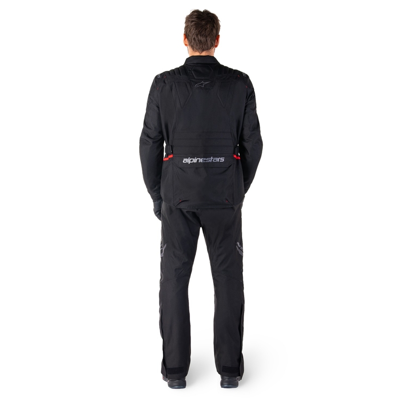Alpinestars ST-1 Αδιάβροχο μαύρο μπουφάν μοτοσικλέτας