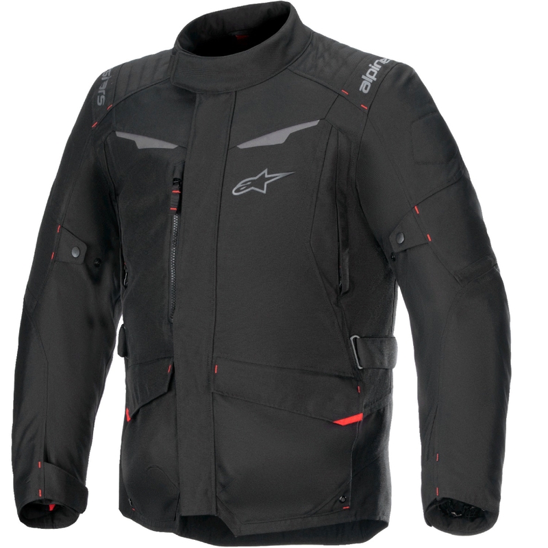 Alpinestars ST-1 Αδιάβροχο μαύρο μπουφάν μοτοσικλέτας