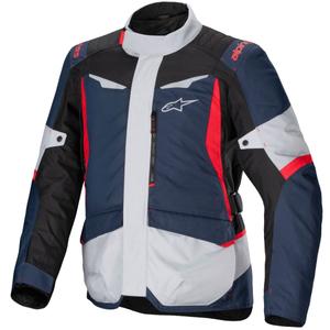Alpinestars ST-1 Αδιάβροχο μπουφάν μοτοσικλέτας σκούρο μπλε-μαύρο-κόκκινο