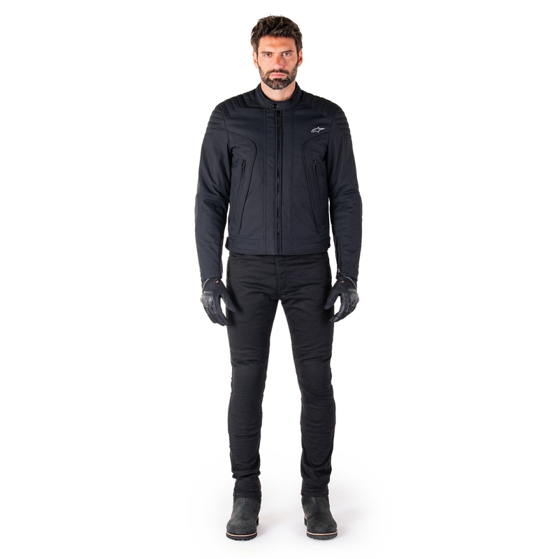 Alpinestars Clayton αδιάβροχο μαύρο μπουφάν μοτοσικλέτας