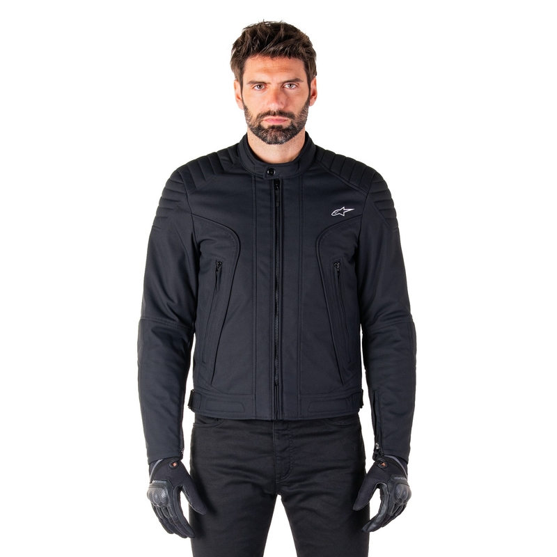 Alpinestars Clayton αδιάβροχο μαύρο μπουφάν μοτοσικλέτας