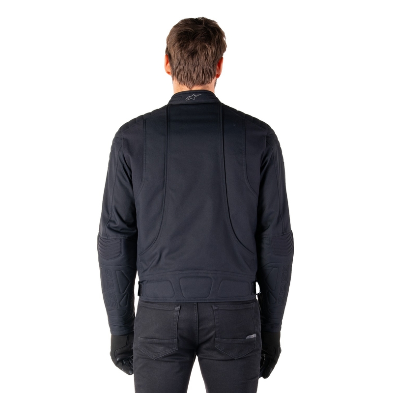 Alpinestars Clayton αδιάβροχο μαύρο μπουφάν μοτοσικλέτας