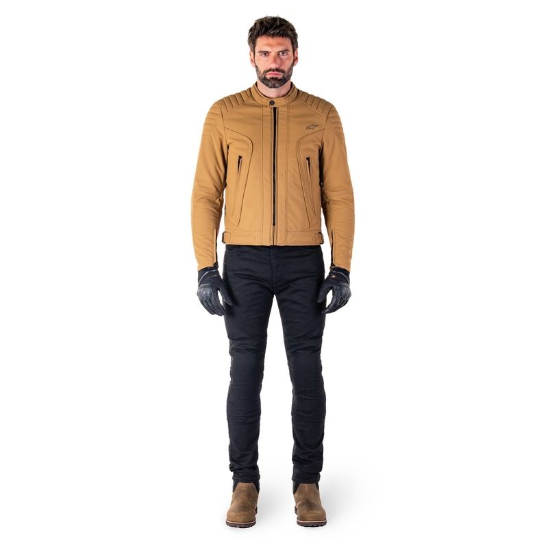 Alpinestars Clayton αδιάβροχο ανοιχτό καφέ μπουφάν μοτοσικλέτας