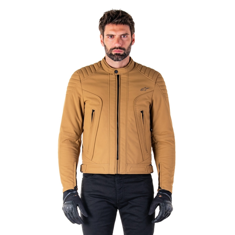 Alpinestars Clayton αδιάβροχο ανοιχτό καφέ μπουφάν μοτοσικλέτας