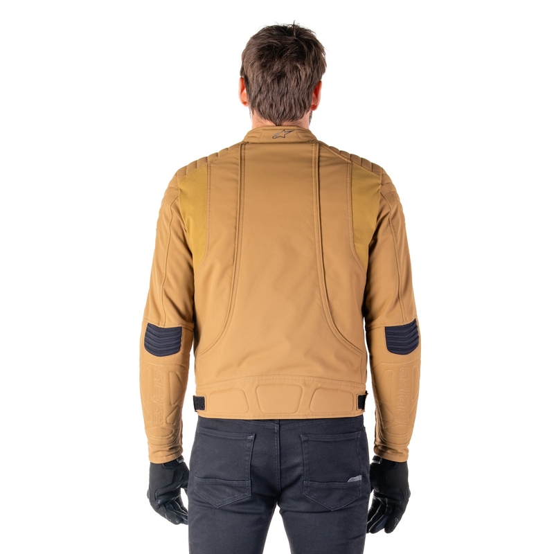 Alpinestars Clayton αδιάβροχο ανοιχτό καφέ μπουφάν μοτοσικλέτας