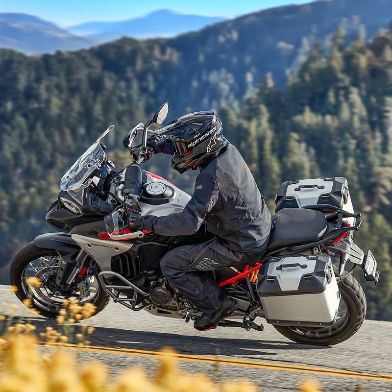 Alpinestars ST-7 Prime Gore-Tex Μαύρο μπουφάν μοτοσικλέτας