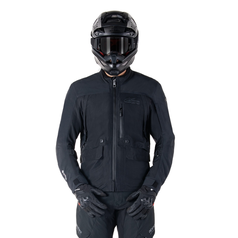 Alpinestars ST-7 Prime Gore-Tex Μαύρο μπουφάν μοτοσικλέτας