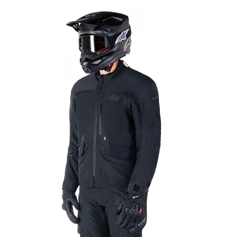 Alpinestars ST-7 Prime Gore-Tex Μαύρο μπουφάν μοτοσικλέτας