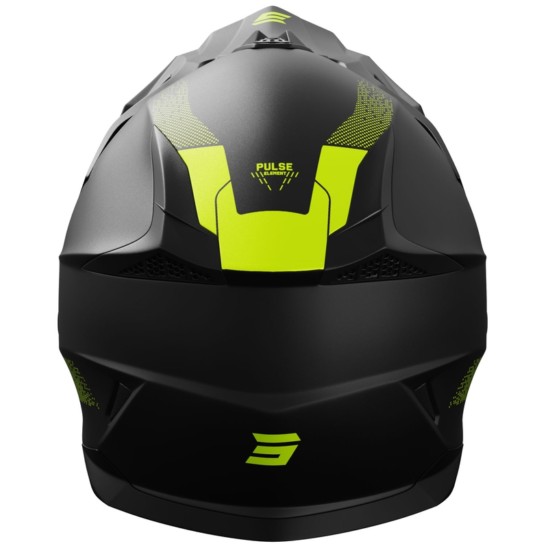 Κράνος Motocross Shot Pulse Element matt fluo κίτρινο
