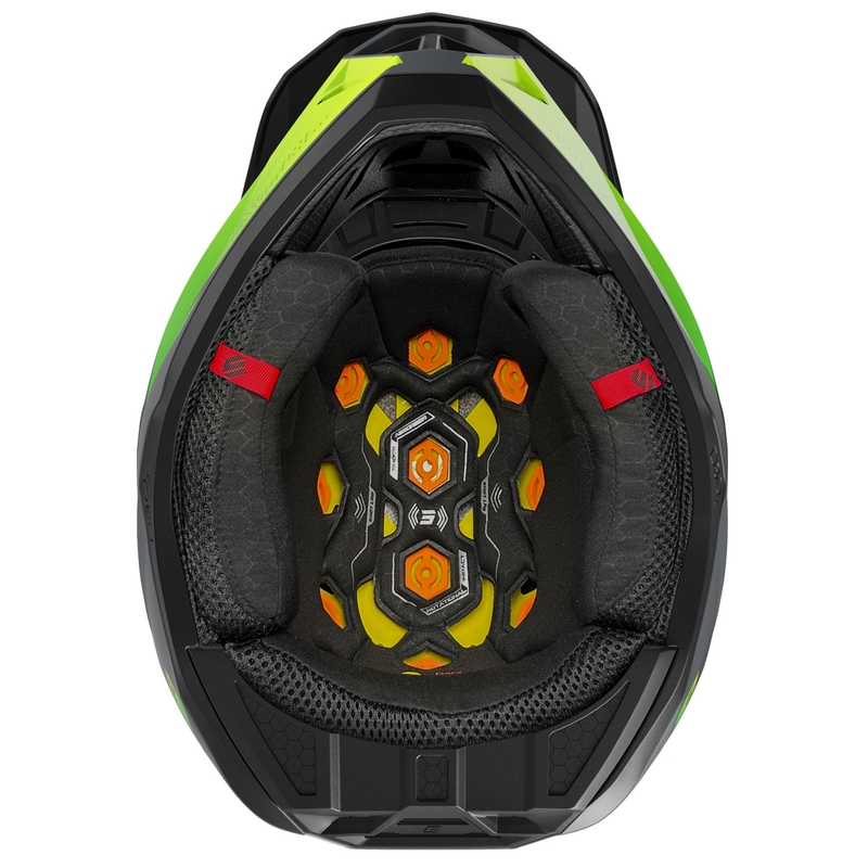 Κράνος Motocross Shot Lite Ultra matt fluo κίτρινο