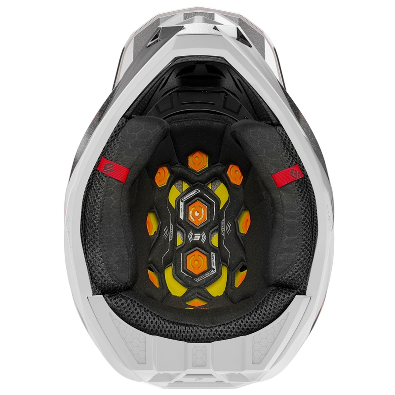 Κράνος Motocross Shot Lite Ultra pearl orange