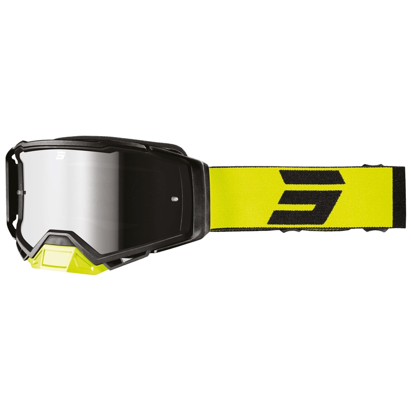 Γυαλιά Motocross Shot Core fluo κίτρινο με plexi ιριδίου