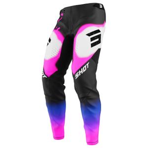 Παντελόνι Motocross Shot Aerolite Astral μπλε-ροζ
