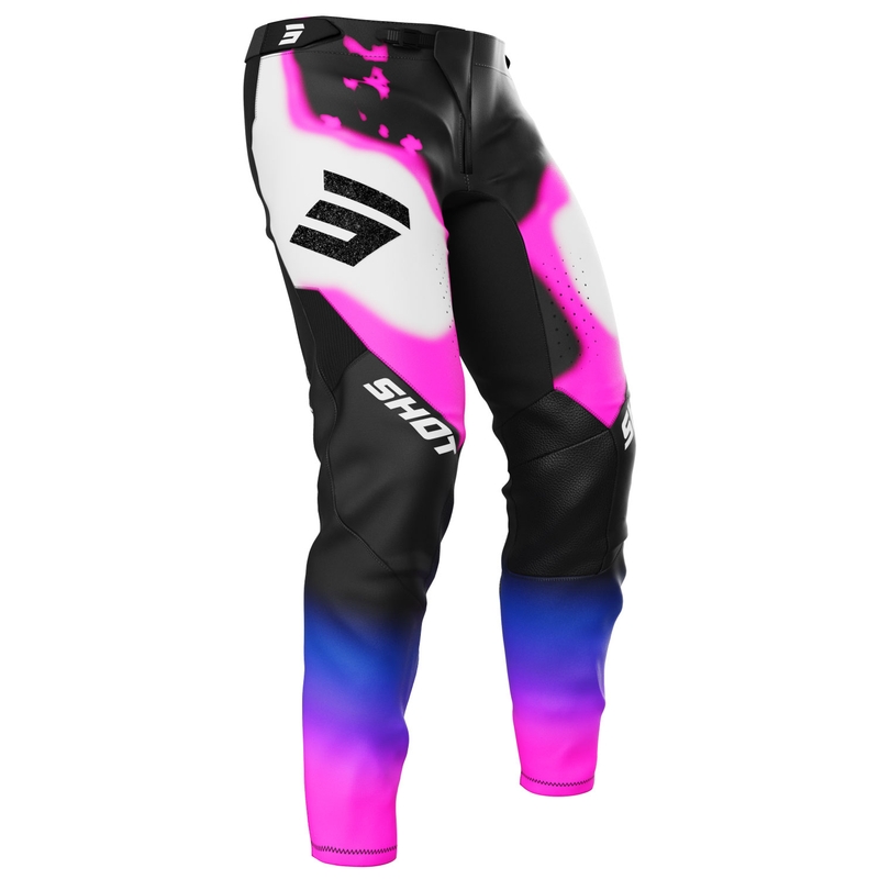Παντελόνι Motocross Shot Aerolite Astral μπλε-ροζ