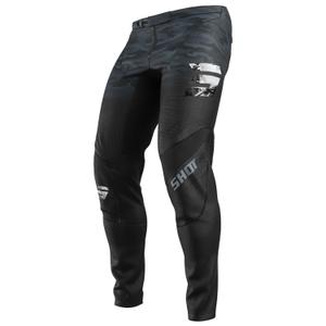 Παντελόνι Motocross Shot Contact Tactic μαύρο-γκρι