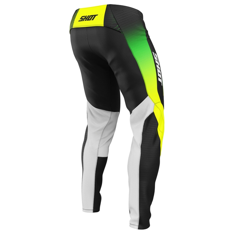 Παντελόνι Motocross Shot Contact Apex fluo κίτρινο