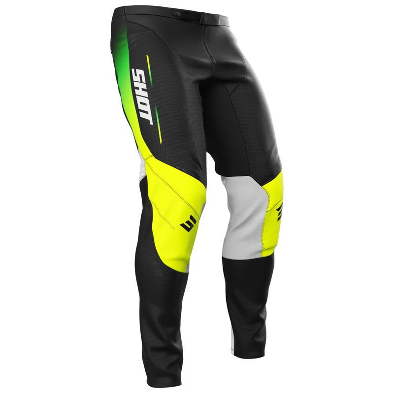 Παντελόνι Motocross Shot Contact Apex fluo κίτρινο