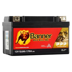 Μπαταρία gel Banner Bike Bull GEL 509 01/BGTZ10-S - GTZ10-S 12V, 8.6Ah, 170A