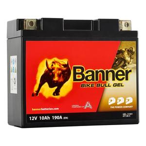 Μπαταρία gel Banner Bike Bull GEL 510 01/BGT12B-4 - GT12B-4 12V, 10Ah, 190A