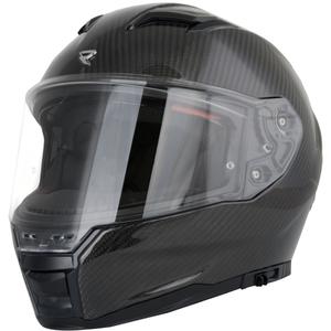Street Racer Titan Carbon Black Integral κράνος μοτοσικλέτας