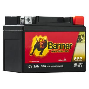 Μπαταρία gel Banner Bike Bull GEL 503 14/BGTX4-3 - GTX4-3 12V, 3Ah, 50A