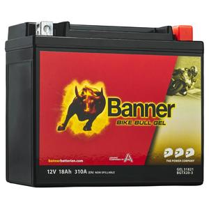 Μπαταρία gel Banner Bike Bull GEL 518 21/BGTX20-3 - GTX20-3 12V, 18Ah, 310A