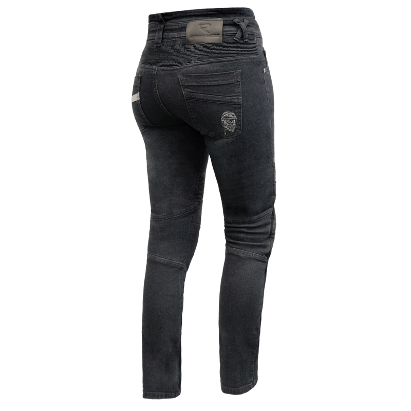 Γυναικείο cropped τζιν Street Racer Spike II μαύρο