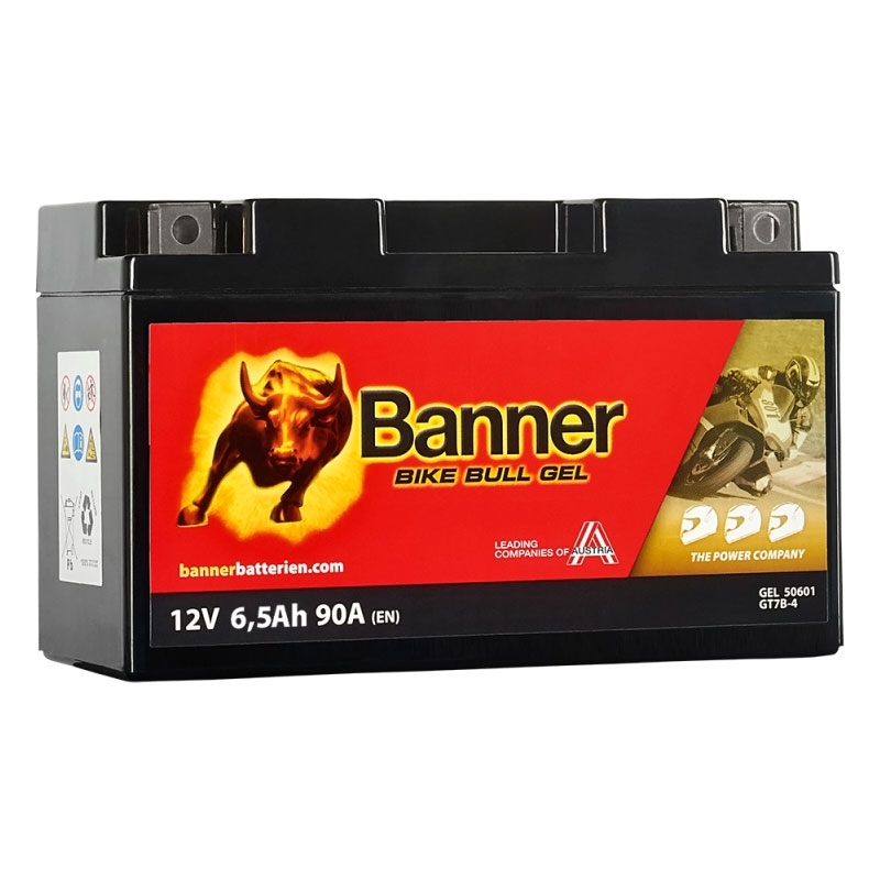 Μπαταρία gel Banner Bike Bull GEL 506 01/BGT7B-4 - GT7B-4 12V, 6.5Ah, 90A προσφορά