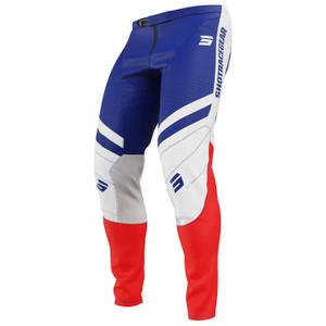 Παντελόνι Motocross Shot Contact Mythic μπλε-κόκκινο