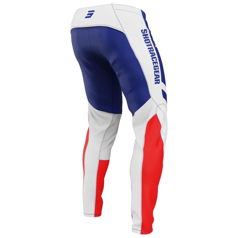 Παντελόνι Motocross Shot Contact Mythic μπλε-κόκκινο