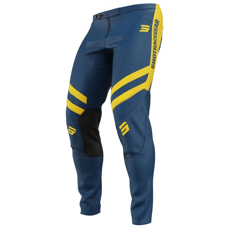 Παντελόνι Motocross Shot Contact Mythic μπλε-κίτρινο