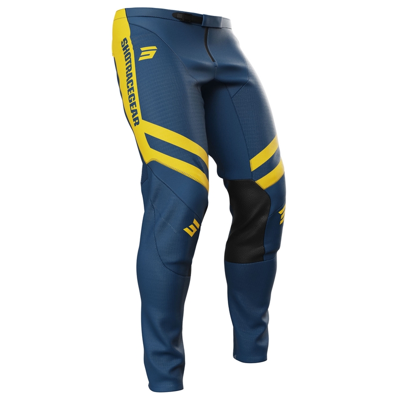 Παντελόνι Motocross Shot Contact Mythic μπλε-κίτρινο