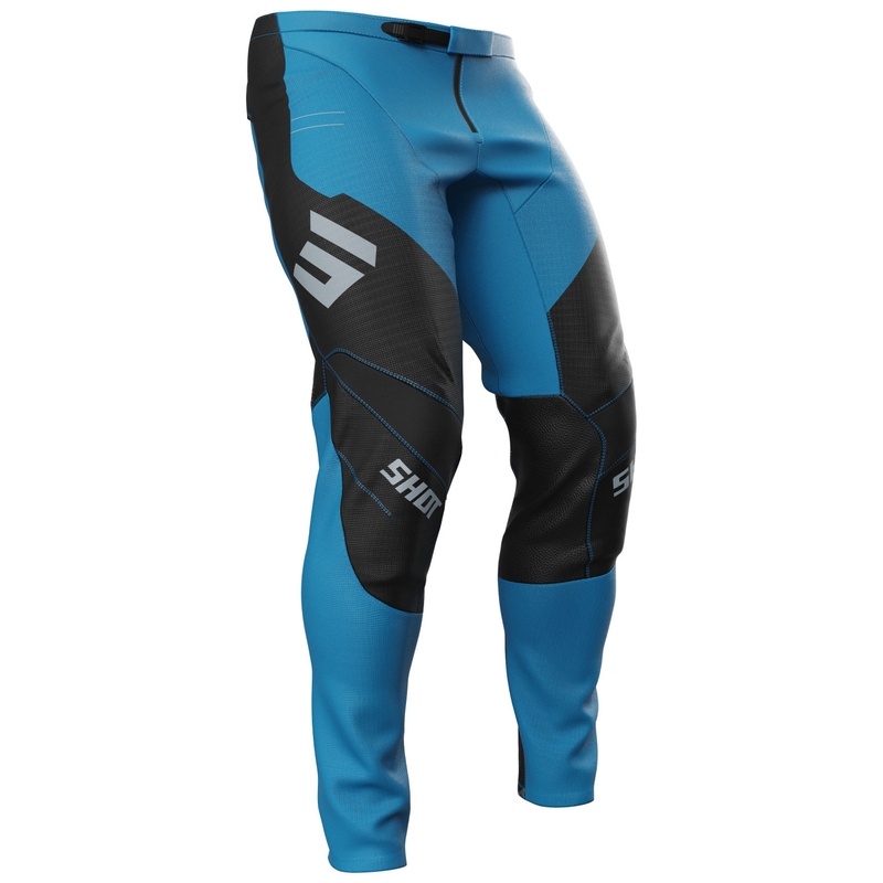 Motocross παντελόνι Shot επαφή ασπίδα μπλε