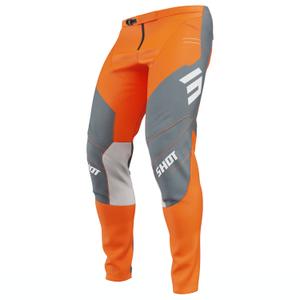 Motocross παντελόνι Shot επαφή ασπίδα πορτοκαλί