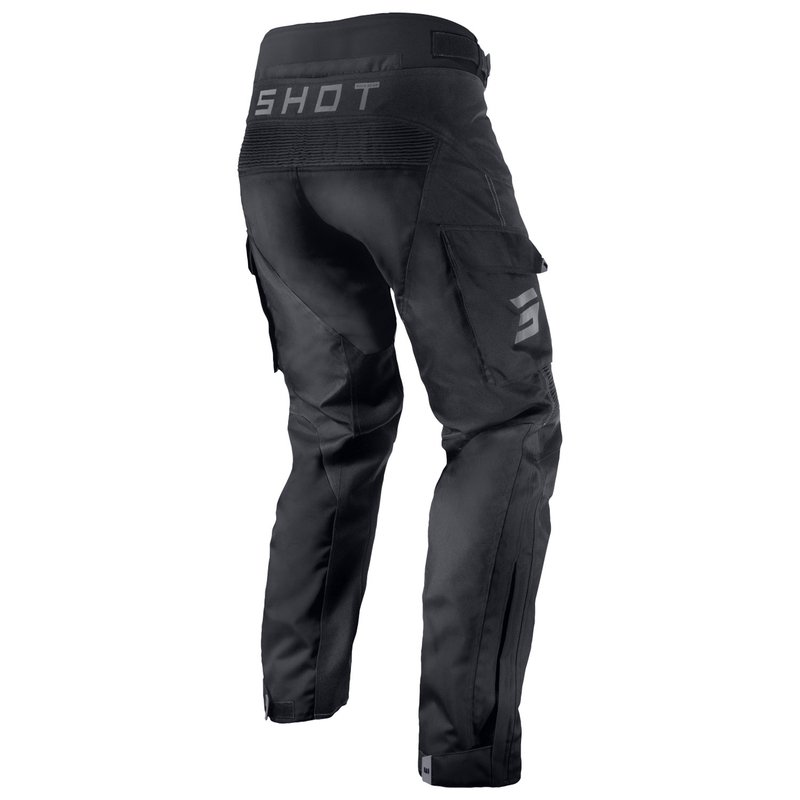 Shot Racetech Μαύρο παντελόνι μοτοσικλέτας