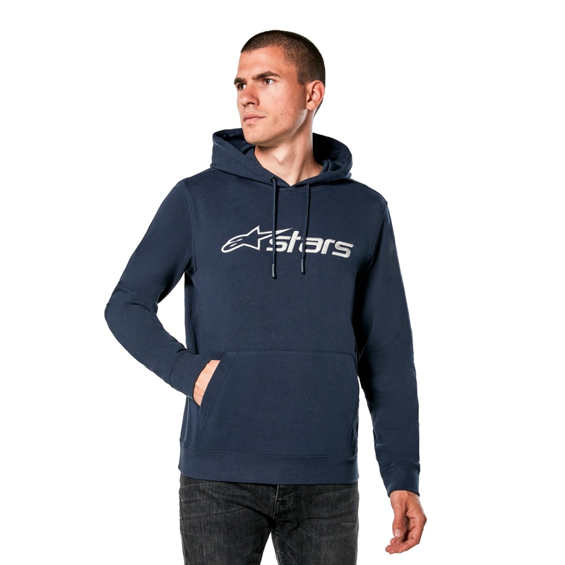 Alpinestars Blaze 2.0 φούτερ με κουκούλα μπλε-γκρι