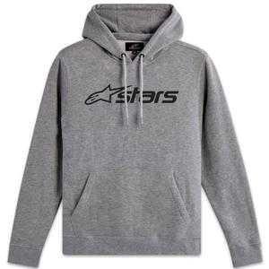 Alpinestars Blaze 2.0 γκρι-μαύρο φούτερ με κουκούλα