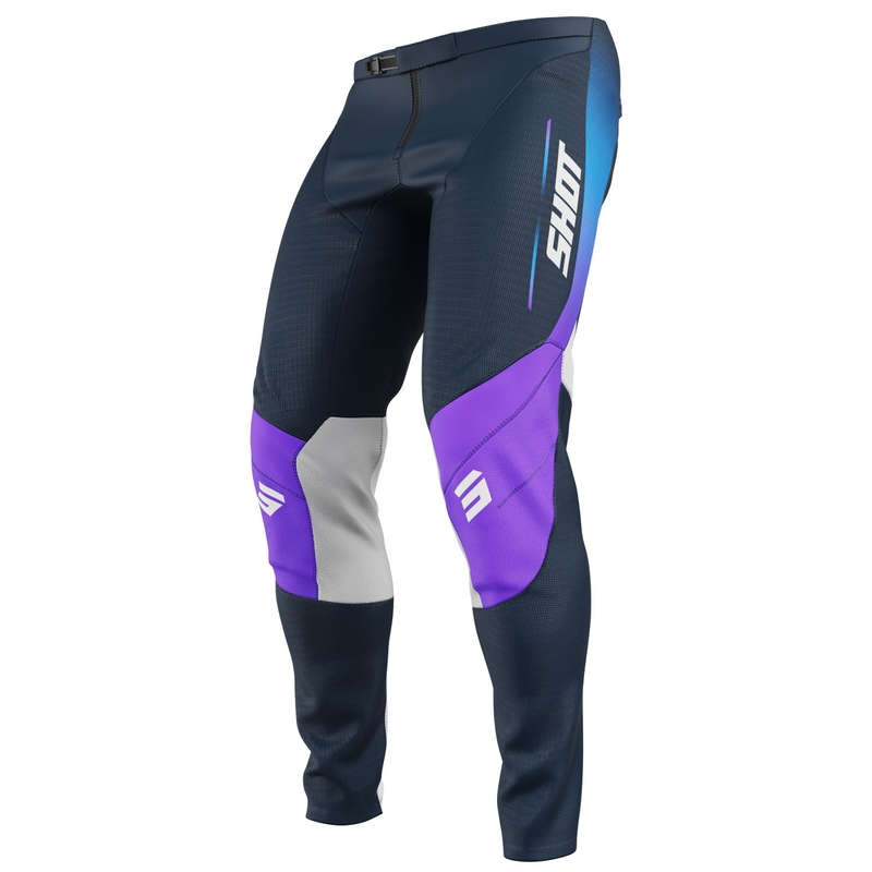 Παιδικό παντελόνι motocross Shot Contact Apex μπλε