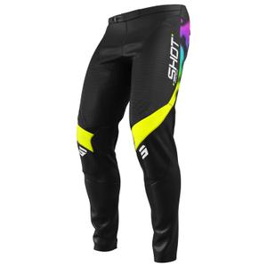 Παιδικό παντελόνι motocross Shot Contact Nitro μαύρο