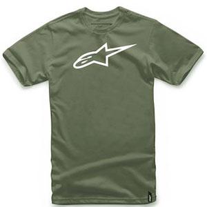 T-shirt Alpinestars Ageless πράσινο και λευκό