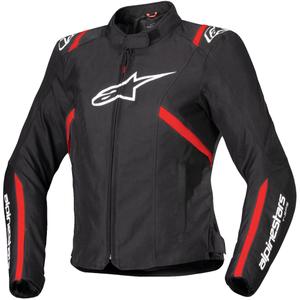 Alpinestars Γυναικείο αδιάβροχο μπουφάν μοτοσικλέτας Stella T-SPS 2 Black-White-Fluo Red