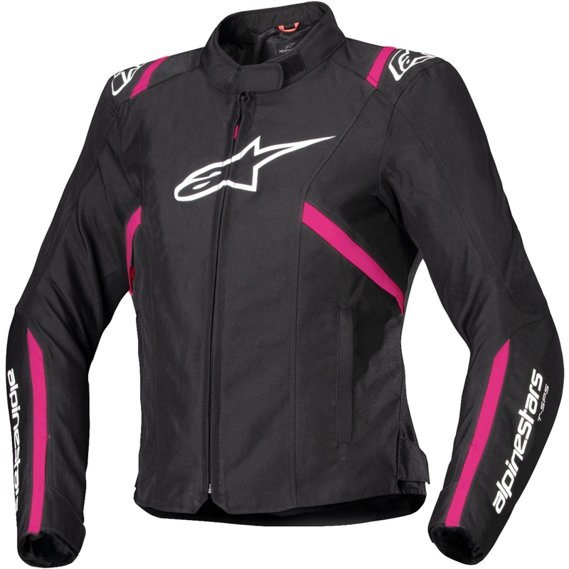 Alpinestars Γυναικείο αδιάβροχο μαύρο, λευκό και ροζ μπουφάν μοτοσικλέτας Stella T-SPS 2