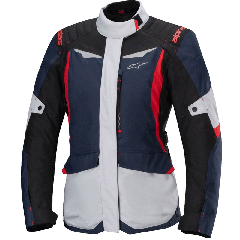 Alpinestars Stella ST-1 Αδιάβροχο γυναικείο μπουφάν μοτοσικλέτας Μπλε-Μαύρο-Κόκκινο