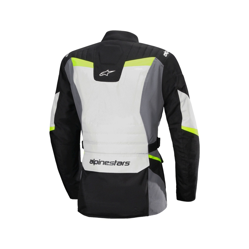 Alpinestars Stella ST-1 Γυναικείο αδιάβροχο γκρι-μαύρο-κίτρινο μπουφάν μοτοσικλέτας